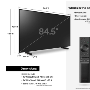 SAMSUNG 85-Inch Class Crystal 4K