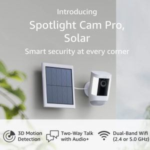 Ring Spotlight Cam Pro, Solar