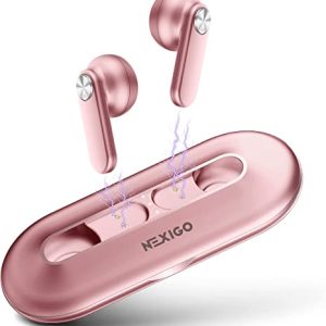 NexiGo Air T2 (Gen 2) Ultra-Thin Wireless Earbuds