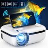 Portable Movie Projector, WiFi Outdoor Projector with Carrying Bag